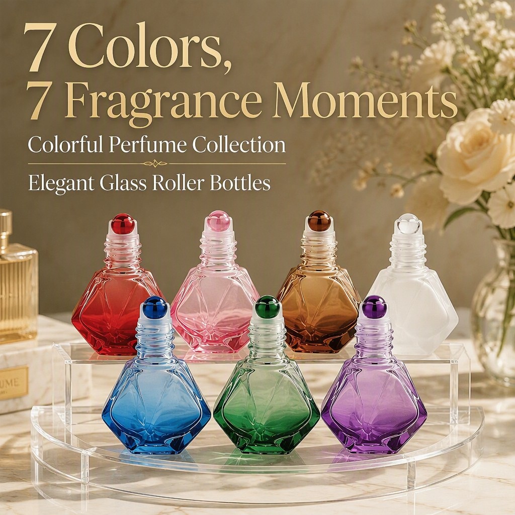7ml Empty Diamond-Shaped Color - огляд і ціна Perfume Fragrance World Qahwa