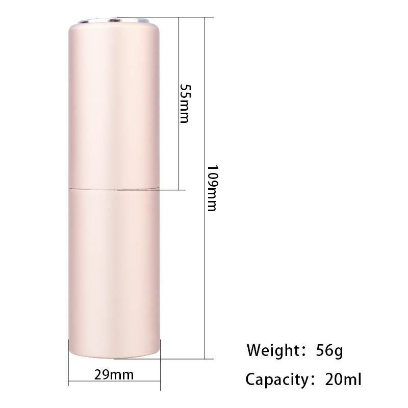 20ml Metal Aluminum Refillable - огляд і ціна Perfume Fragrance World Qahwa