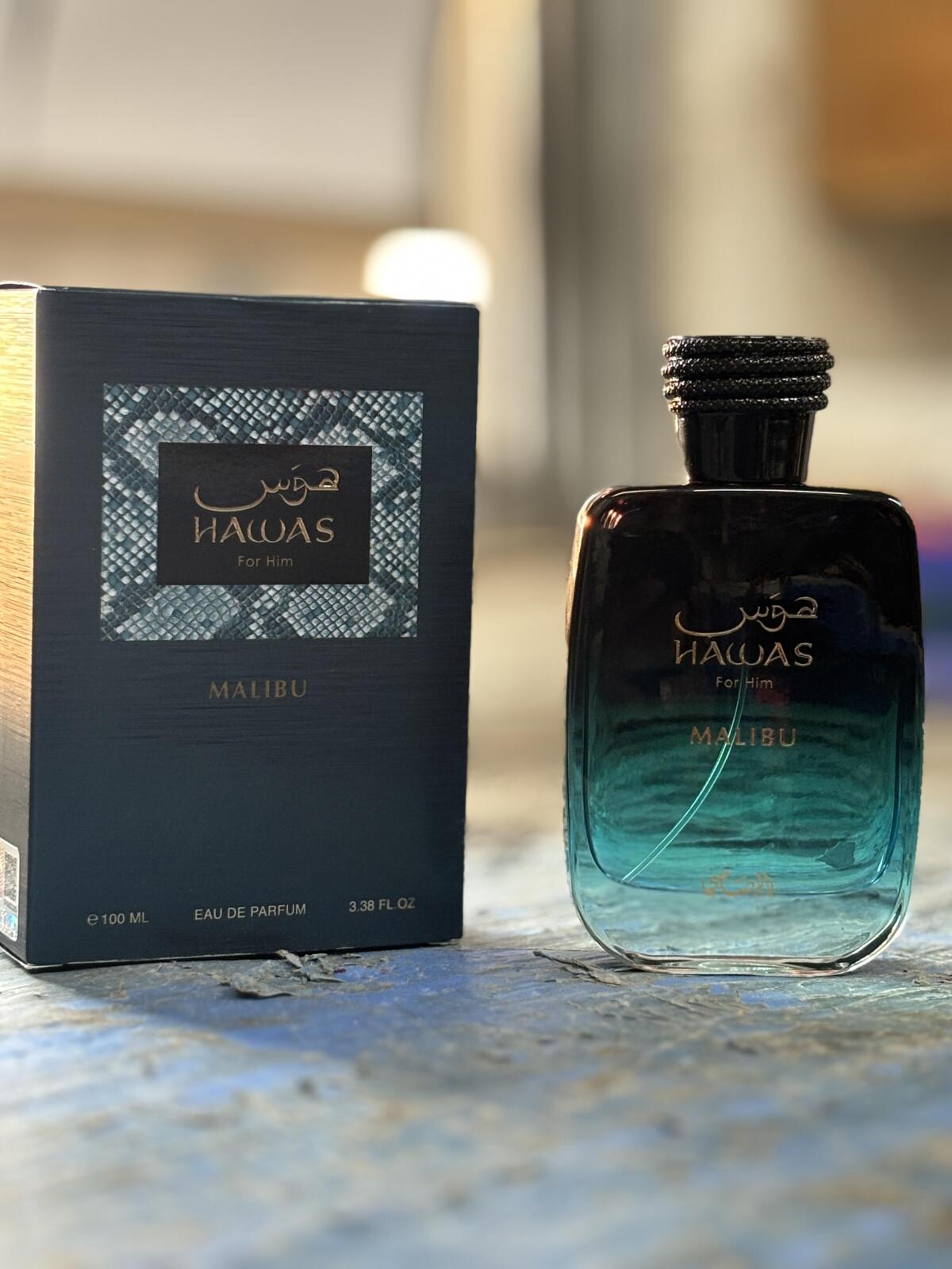 Rasasi Hawas Malibu For Him ED - огляд і ціна Perfume Fragrance Concentration