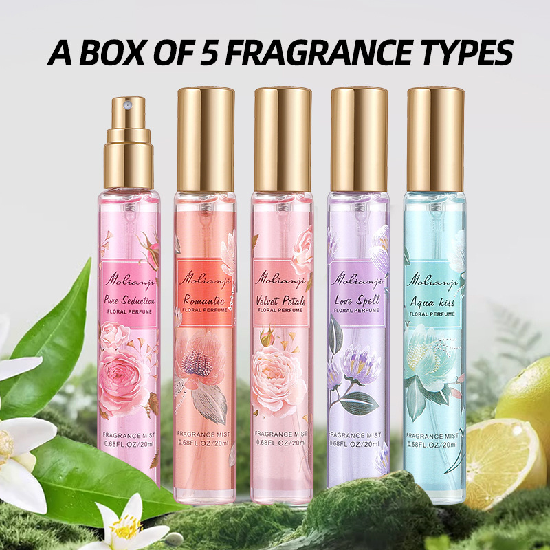 5pcs Women's Perfume Gift Set  - огляд і ціна Perfume Travel Set
