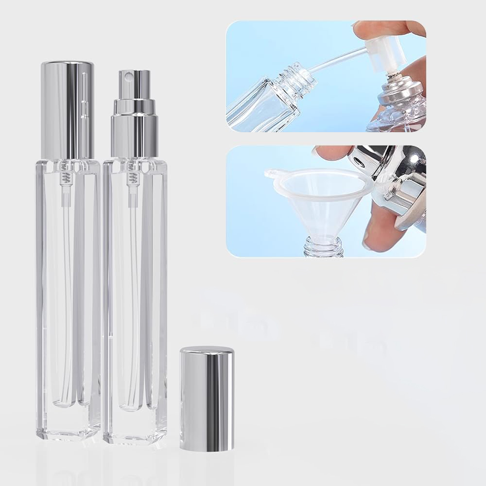 5-Piece Cologne Atomizer Empty - огляд і ціна Perfume Travel Set
