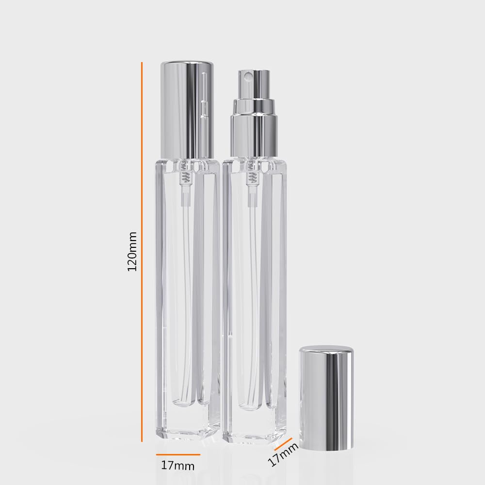 5-Piece Cologne Atomizer Empty - огляд і ціна Perfume Travel Set