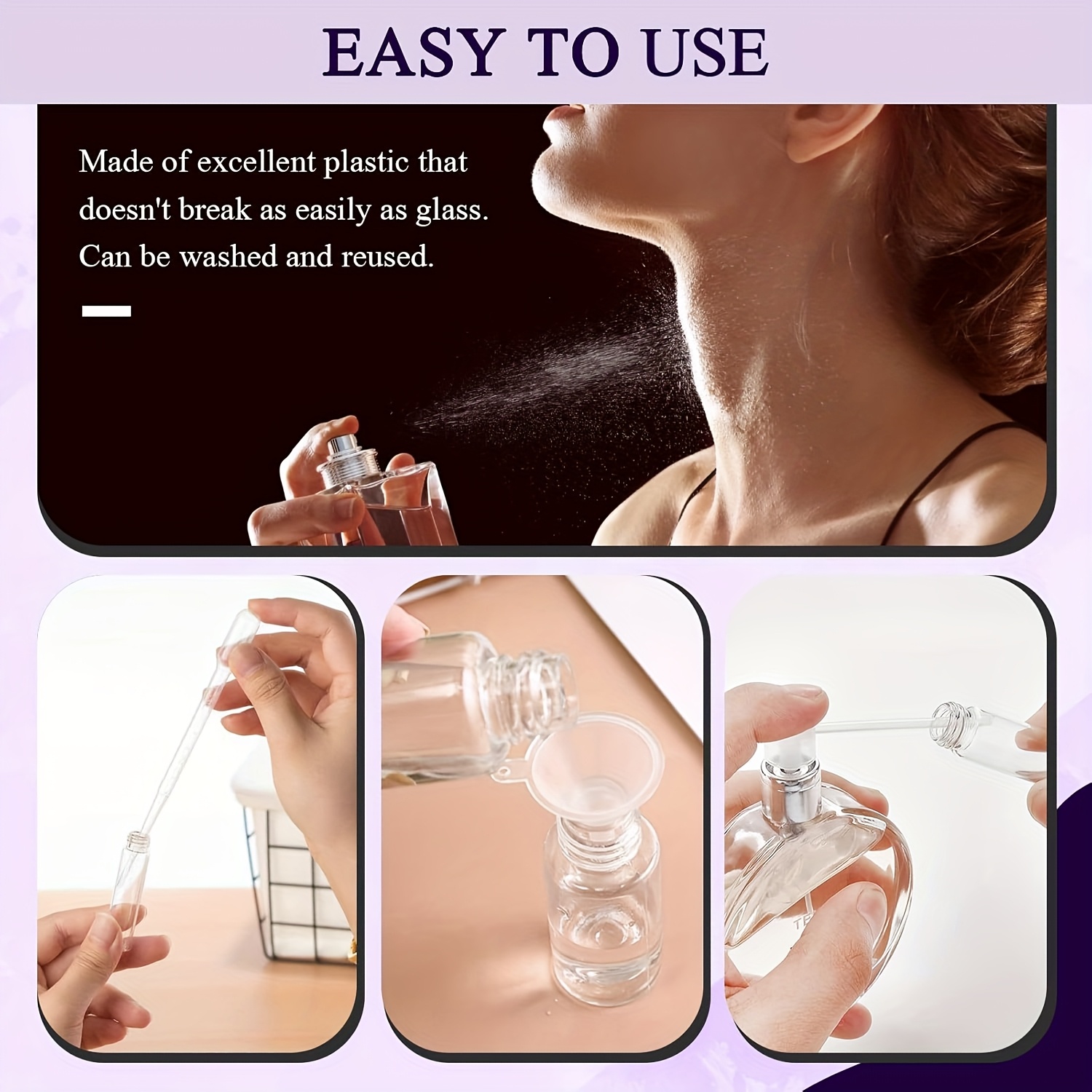 40-piece perfume refill set: f - огляд і ціна Perfume Travel Set