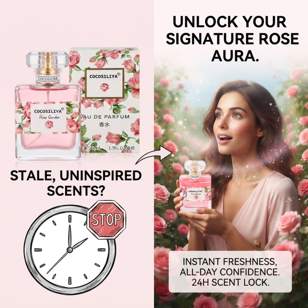 New 50ML Perfume Long-lasting  - огляд і ціна Perfume Fragrance Rose